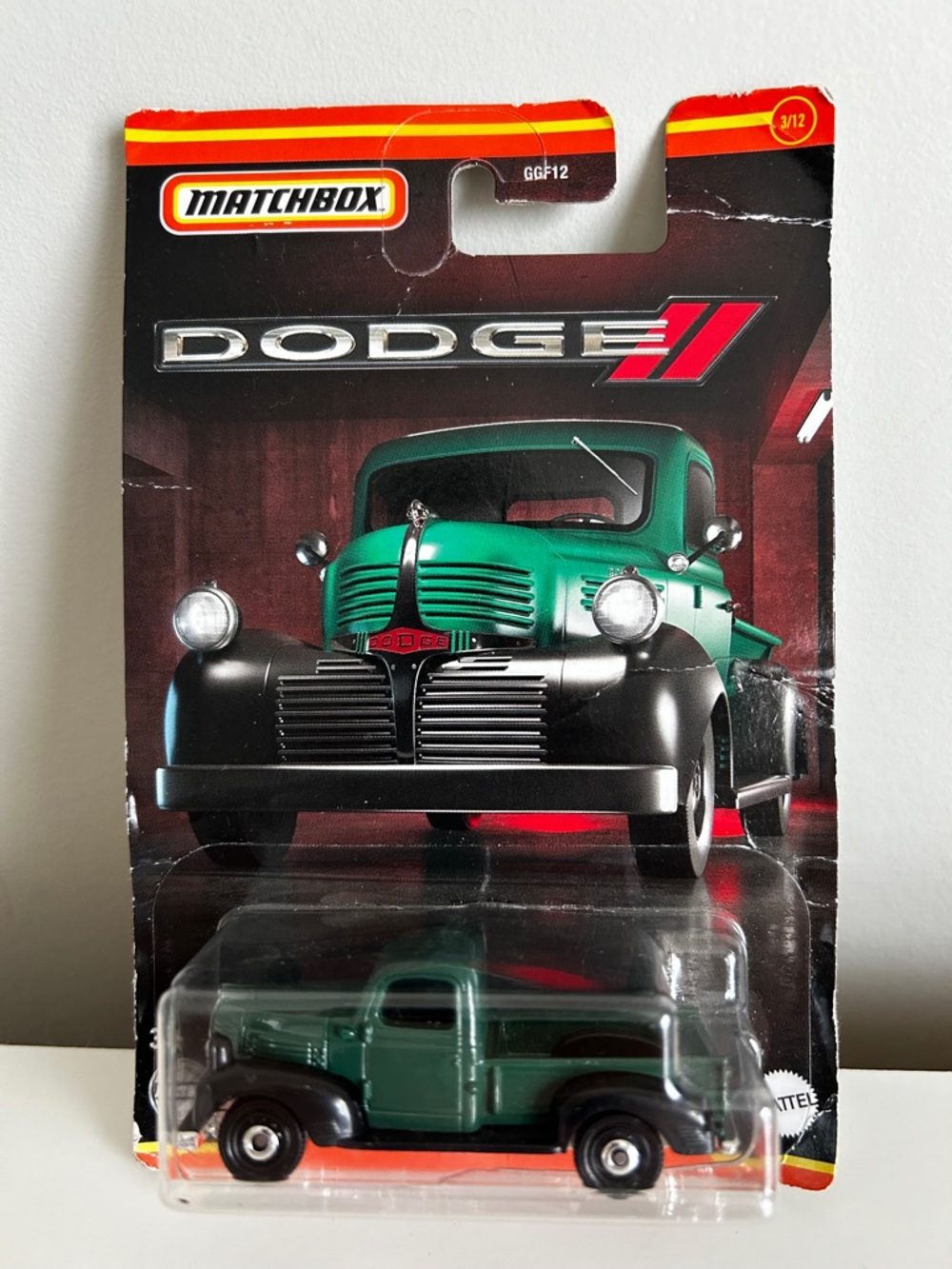 Matchbox American Exclusive very rare Dodge series. 1940 Dodge pickup. Green